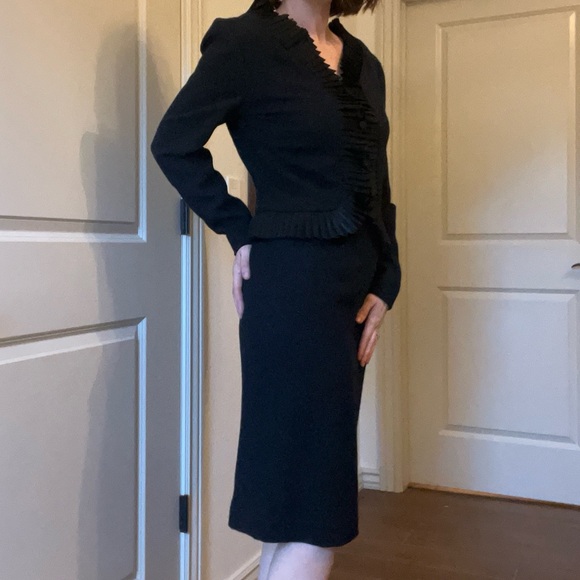 Carolina Herrera Long Sleeve Dress - Picture 3 of 12